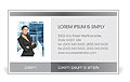 Business Presentation Business Card Template