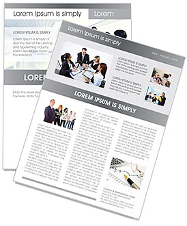 Obchodní prezentace Newsletter