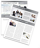 Business Presentation Newsletter Template