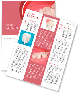 3D tänder eller tand nära upp bilden Nyhetssändning