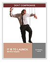 Concept of controlled businessman Word Template