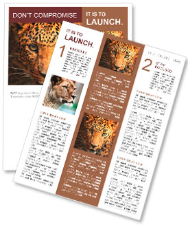 Leopard portre Haber yayını