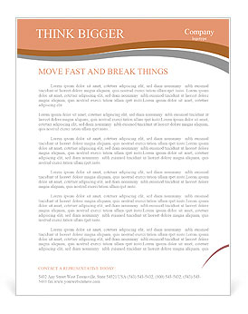 Young attractive pregnant woman on the sofa isolated on white Letterhead Template