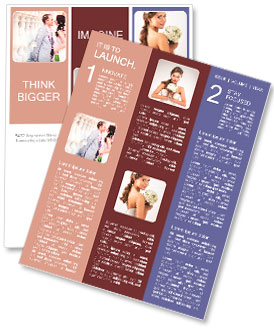 Wedding Newsletter Template