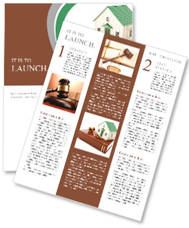 3+??+?T? illustration: Protection of the rights of a private property. The house costs on books with Newsletter Template