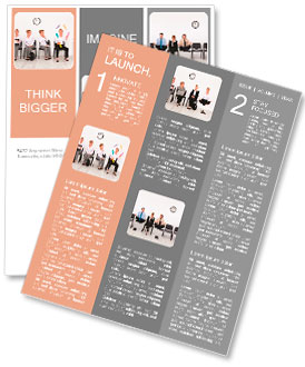 Employees with special skills wanted concept - the juggler Newsletter Template