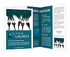 Pollution smoke going out a plug - Pollution/Ecology Concept Brochure Template