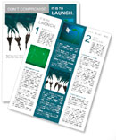 Pollution smoke going out a plug - Pollution/Ecology Concept Newsletter Template