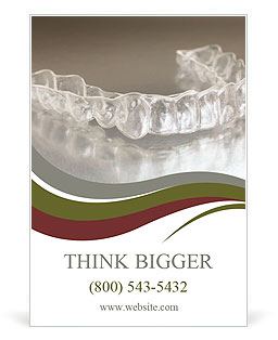 Denture with braces Ad Template