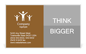 3d human wearing 3d glasses and eating popcorn Business Card Template