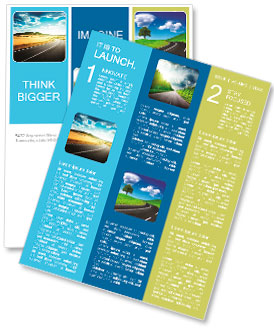 Winding road in Italy Newsletter Template