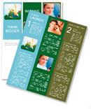 Girl photographs her legs while lying in the park Newsletter Template