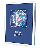 Fingerprint scan Presentation Folder