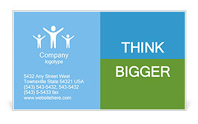 Wonderful European vacation Business Card Template