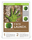 Hand made &#8203;&#8203;from leaves Flyer Template