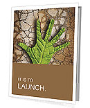 Hand made &#8203;&#8203;from leaves Presentation Folder