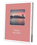 A beautiful view of the bridge and the city Presentation Folder