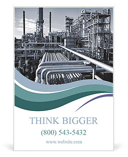 Tubes at factory Ad Template