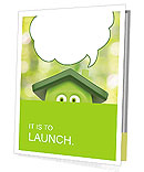 Funny cartoon shows ecology Presentation Folder