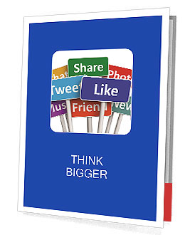 Multi-colored tablets with inscriptions Presentation Folder