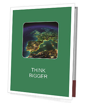 The glow of cities Presentation Folder