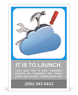 Fix the weather instruments in the clouds Ad Template