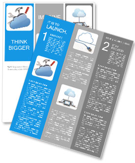 Fix the weather instruments in the clouds Newsletter Template