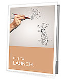 Painted man thought Presentation Folder