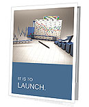 Business finance chart Presentation Folder