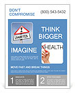 Diabetes is dangerous Flyer Template