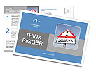 Diabetes is dangerous Postcard Template