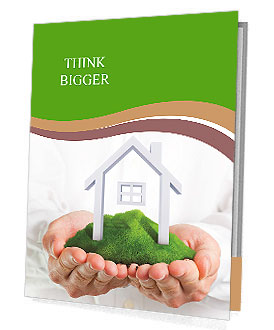Green flooring in the house Presentation Folder