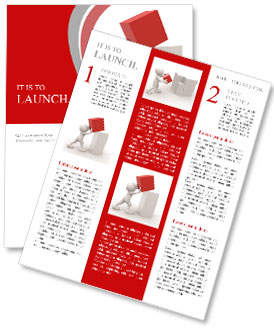 Bilden av en man fällbara rutor Nyhetssändning