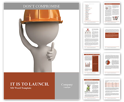 The helmet will save the builder Word Template