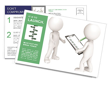 Inspection rights Postcard Template