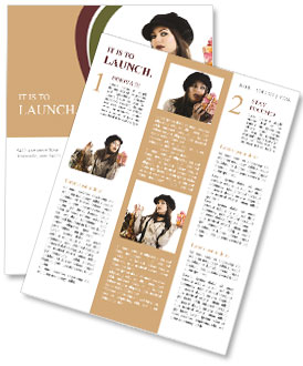 美しい少女のギフトショップの開催や手に ニュースレター