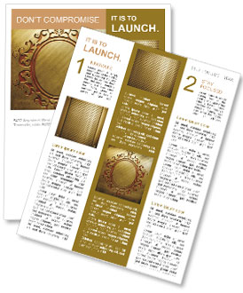 Geschnitzte Muster auf Goldgrund Newsletter