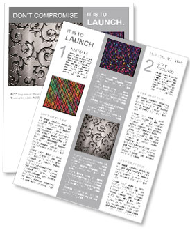 Stříbrná metalíza pozadí s ornamentem Newsletter