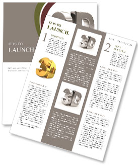 Metallic 3d Wort Newsletter