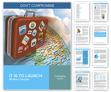 Travel bag Word Template