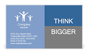 Earth with the different elements Business Card Template