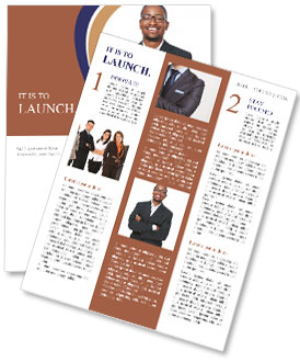 西装黑人 新闻分送