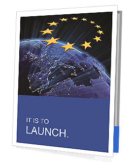 NASA Earth map union Presentation Folder