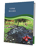 Environmental pollution petrochemical products Presentation Folder