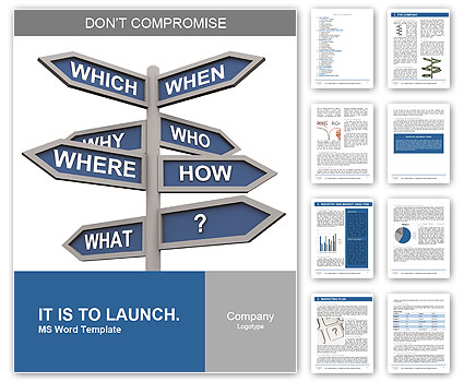 A pointer to the issues Word Template