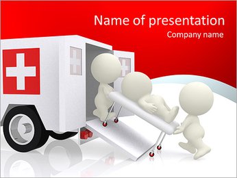 3D acute care PowerPoint Template