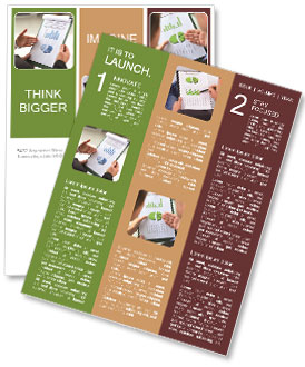 Monitoring Stock Market Trends Through Graphical Representations Newsletter Template