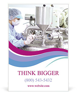 Optimizing Machinery For Pharmaceutical Manufacturing In The Chemical Industry: A Guide For Pharmaceutical Factory Workers In The Pharmaceutical Industry Ad Template