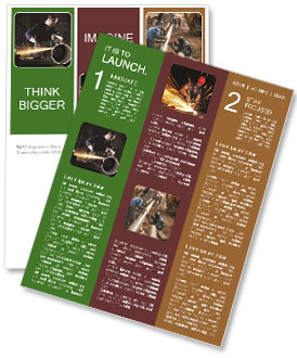 Corte de tubulação de aço na oficina por trabalhador da indústria pesada usando rebarbadora Boletins informativo