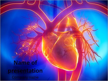 Heart Pulse PowerPoint Template